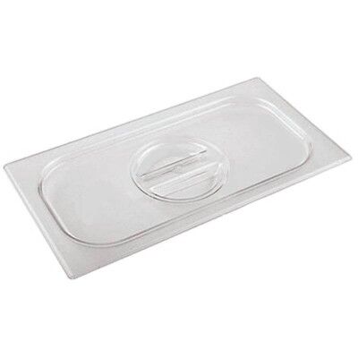 Lid for polycarbonate gastronorm bowls.