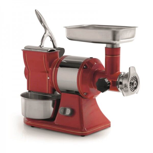 Professional meat grinder grater Fama TG12R Single phase back FTGR103 - Fama industries