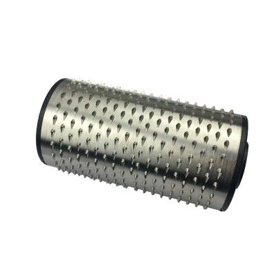 Steel spare roller for Mignon Grater FGM113 Brand Fama Industrie with Flanges. - Fame Industries