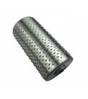 Replacement Milled Steel Roller for Simple Grater Brand Fama Industrie with Flanges.