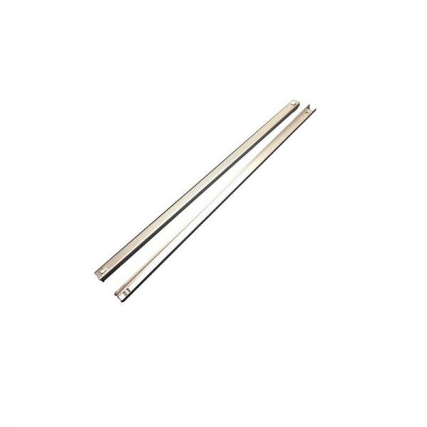 Pair of anti-tip guides for forcar refrigerated counter grates. GUT - Forcar Refrigerated