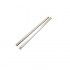 Pair of anti-tip guides for forcar refrigerated counter grates. GUT