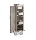 Professional heated cabinet trolley for GN 1/1 Thermovega C16 for transporting hot foods