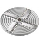 Fimar 4-blade corrugated blade disc for Flipping 4PZ8 Thickness 8 mm Accessory for TAS series cheese cutter