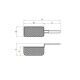 Stainless Steel basket for pasta cooker size 140x105 mm. CE16 - Fimar