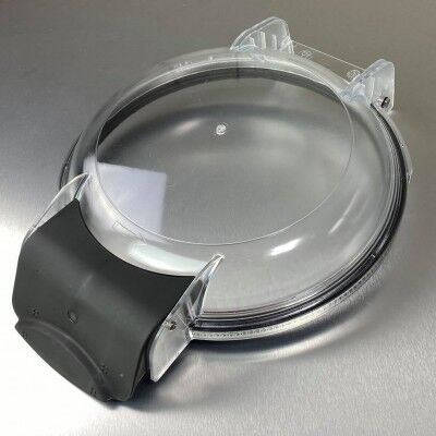 TRANSPARENT COVER COMPLETE WITH: HANDLE, SEAL, SCREW AND MAGNET - F2926 - Fama Industrie