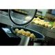 Pelapatate elettrico professionale FP100 monofase con supporto standard, capacità 10kg - Fama industrie