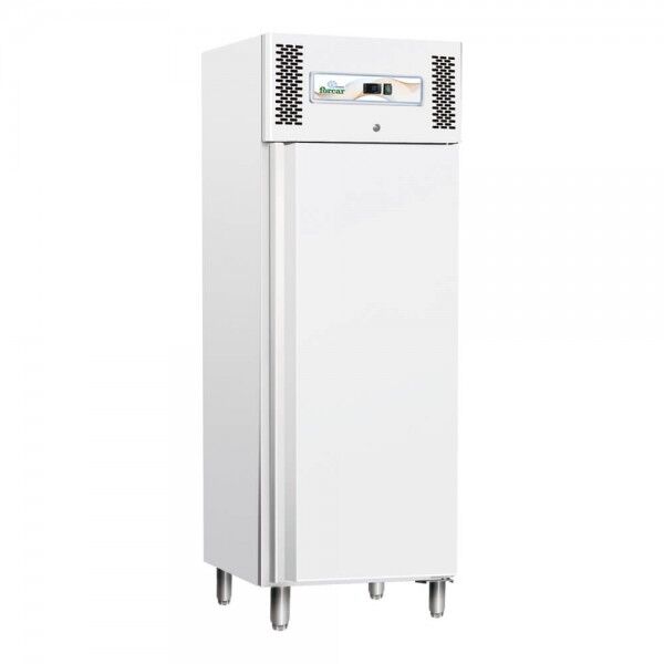 Static professional refrigerator with painted sheet metal frame. GNB600TN - Forcar Refrigerated.
