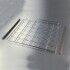 Metal grille for wine cellars series BJ Static pair of guides. mod BJ22S