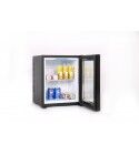 Minibar refrigerator with glass door ideal for hotels and hotels. 28 Liters with interior lighting. E28V