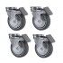 Wheel kit for spiral mixer