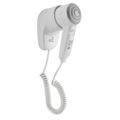 Wall-mounted hair dryer with power regulator. low noise. ideal for hotels. 1200W. HD21