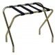 Reggivaligia in acciaio ottone con cinghie nere. altezza 52 cm. portata max 60 kg. RVOTTONE - Stark s.r.l.