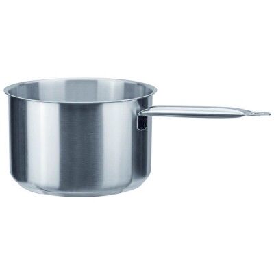 Professional high casserole with single handle. various diameters. Chef - Piazza Collection