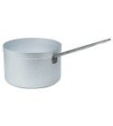 Professional aluminum high casserole with single handle. various diameters. Alluminium Collection