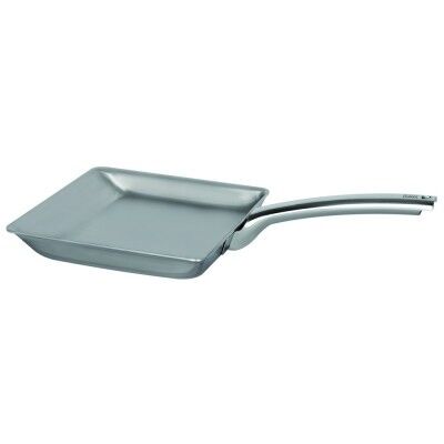 Professional japanese square pan. various sizes. Collection "3-ply" - Square