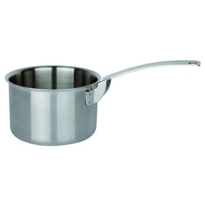 Professional high mini casserole with single handle. various diameters. Collection "3-ply" - Piazza