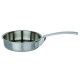 Professional mini frying pan. various diameters. "3-ply" Collection - Square
