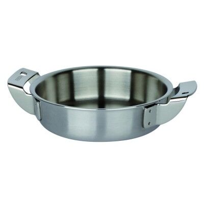 Professional mini pan with two handles. various diameters. Collection "3-ply" - Square