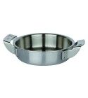 Professional mini pan with two handles. various diameters. "3-ply" collection