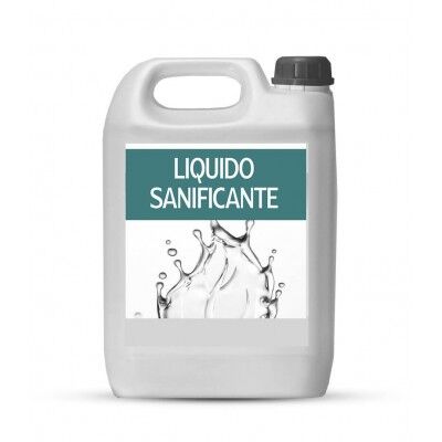 Liquido sanificante diluito per sanyvapor professionale. Tanica 5 Litri. Certificato per la sanificazione fino al 99,9%