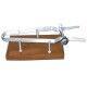 Professional ham vise with wooden base. 167300 - Square