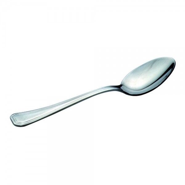 Tea and coffee spoon - "Paris" collection - Box of 12 pieces. 310003 - Square