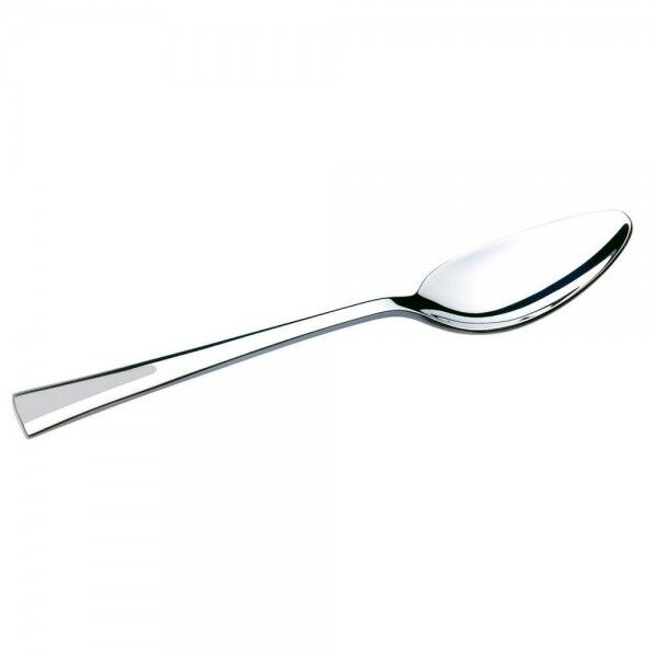 Tea and coffee spoon - "Prague" collection - Box of 12 pieces. 310503 - Square