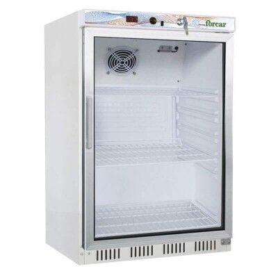Refrigerator cabinet 130 Lt. 2 8°C. Glass door. H 85,5 cm - Forcar