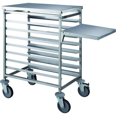 Stainless steel trolley for fresh pasta cassettes. Capacity up to 8 Cassettes. CARPF