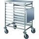 Stainless steel trolley for fresh pasta cassettes. Capacity up to 8 Cassettes. CARPF - Fimar