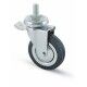 Wheel with brake for laundry carts. A515 - Forcar Multiservice