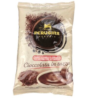 Confezione da 1 Kg di Cioccolata Perugina in polvere per distributore automatico.