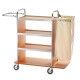 Forcar laundry cart 4 shelves and bag CA1515 - Forcar Multiservice