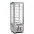 4-sided display case. 420 Liters Temperature from -15°C to -24°C. G-VGP420BT