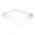 Plastic lid for ice cream tubs 26.5 x 16 cm. CP2