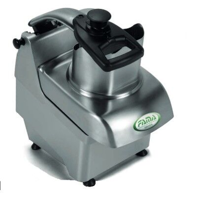 Professional Stainless Steel Vegetable Cutter. 580W. Removable. Digital controls - Fama industries