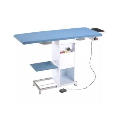 Tavolo da stiro professionale con caldaia incorporata Pulilav. PULIBF086