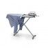 Hotel ironing station with board, iron and anti-theft rotating seat. AS