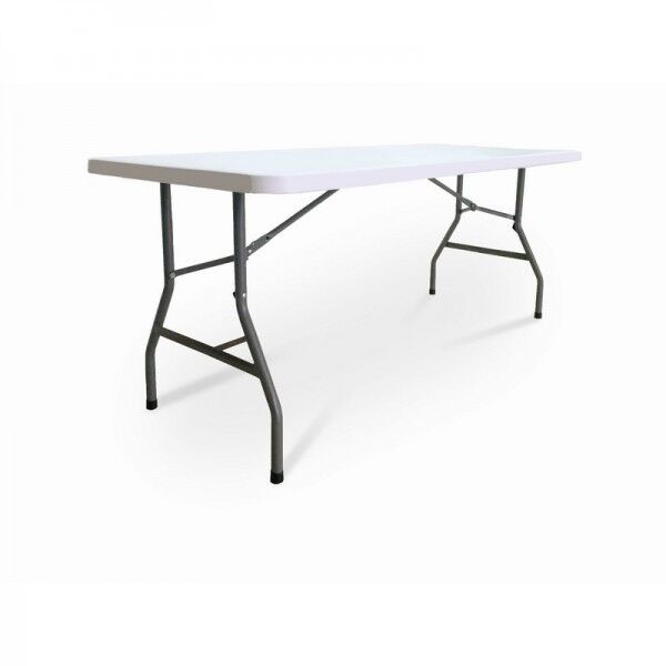 Fixed rectangular White catering table. 183x76 cm. TFCATERING-W - Stark s.r.l.