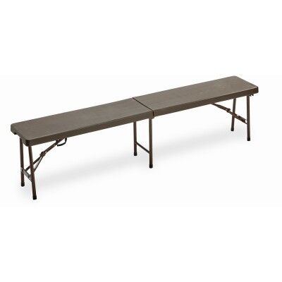 Panca pieghevole rettangolare colore Bianco. Pcatering-W