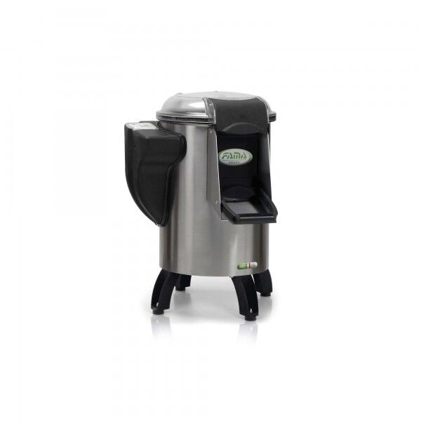Pelapatate elettrico professionale FP100P monofase con piedi, capacità 10kg - Fama industrie