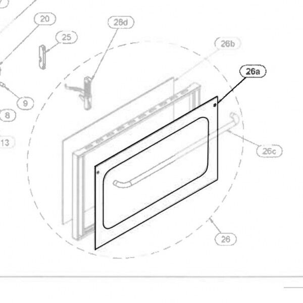 External Glass - Fama Industries - FFMRM004 - Fama industries