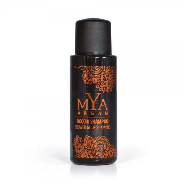 Doccia Shampoo di cortesia da 30ml cartone da 280 kit - Linea MYA Argan - MYARDS30 - Stark s.r.l.
