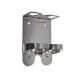 Double courtesy soap holder bracket for hotel hotels and b