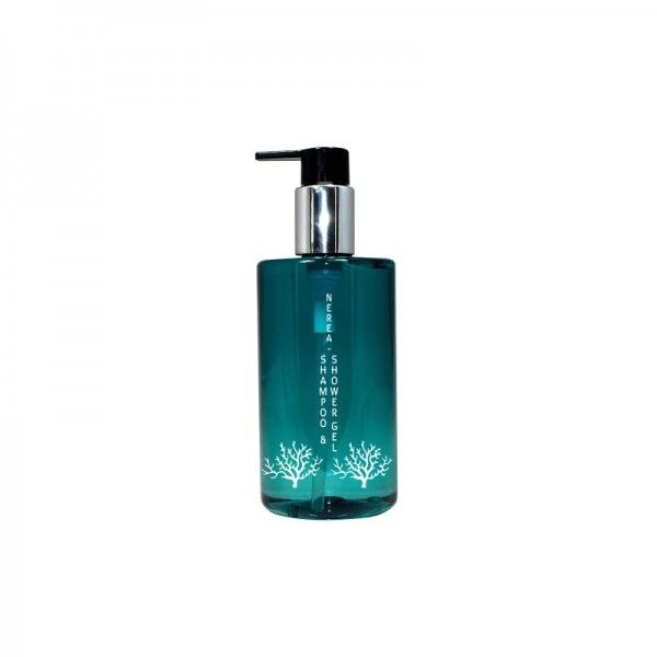Courtesy shower shampoo in 300ml dispenser. Carton of 16 kits - Nerea line - NRDS300F - Stark s.r.l.