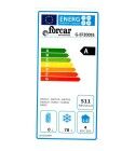 Congelatore verticale professionale Forcar-EF200SS 120 lt statico - Forcar Refrigerati