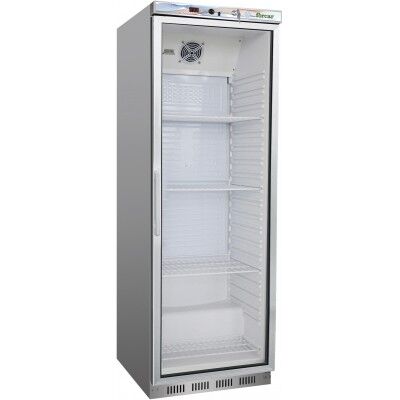 Refrigerator cabinet 350 Lt. with glass door 2 8°C. H 185,5 cm - Forcar