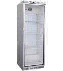 Forcar ER400GSS 350 Lt. professional refrigerator with glass door 2 8 °C. H 185.5 cm