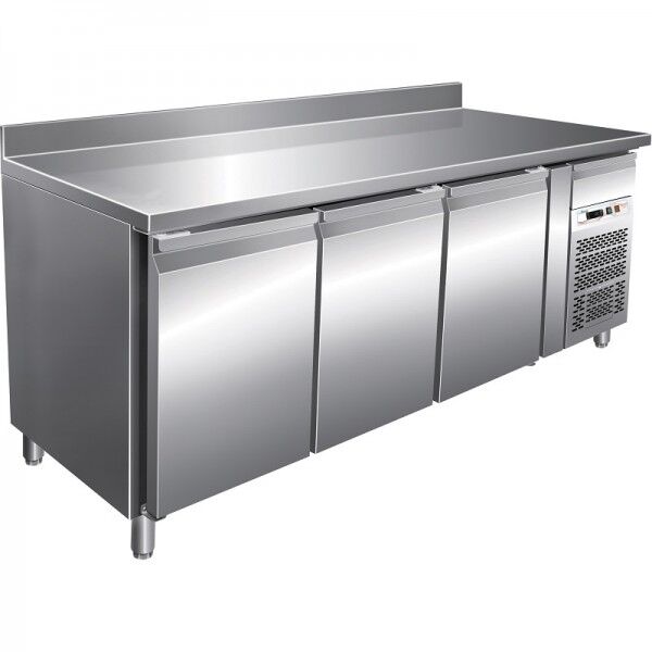 Refrigerated table forcar GN3200BT 3 doors negative - Forcar Refrigerated